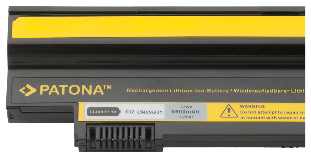 Akku Acer Aspire One 532h 532G 533 AO533 eM350 NAV50 NAV51 UM09G31 UM09G75 6600mAh original arli patona ersatzakku bettarie laptop notebook kaufen UM09C31 UM09G31 UM09G41 UM09G51 UM09H31 UM09H36 UM09H41