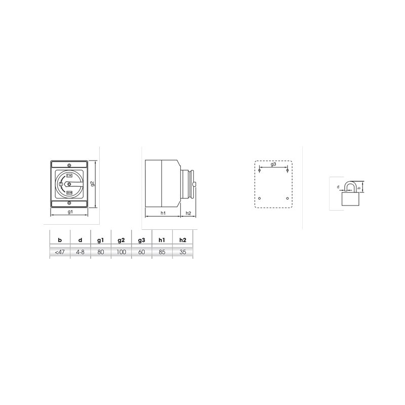 drehschalter hauptschalter haupt schalter 16A kabelverschraubung elektro 4pol 4-pol notschalter aus schaltschrank verteilerschrank schrank anlage maschinen maschinenschalter trenn trennschalter reparatur reparaturschalter Geräteschalter ip65