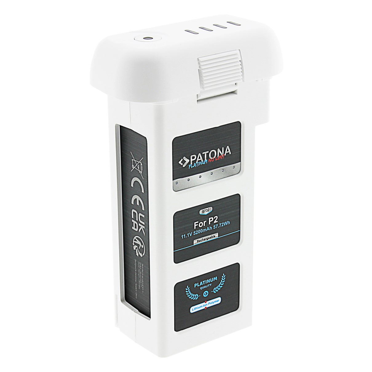 6732-8 Platinum Akku für DJI Phantom 2 Phantom2 Vision 733496 PH2 PH-2 PH 2 5200mAh