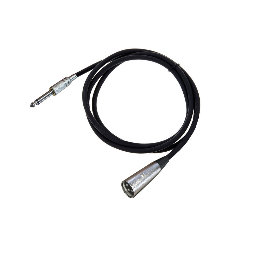 1156 Mikrofonkabel-XLR-male-female-Mikrokabel-Klinke-stereo