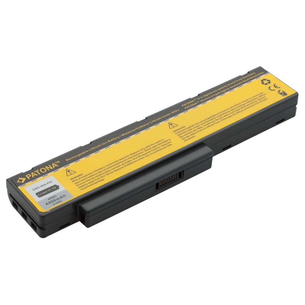 Akku Fujitsu Siemens Amilo Li3710 Li3910 Pi3560 SQU-808-F02 SQU-809-F01 4400 mAh original arli patona ersatzakku laptop notebook fuji akkus ersatz batterie battery