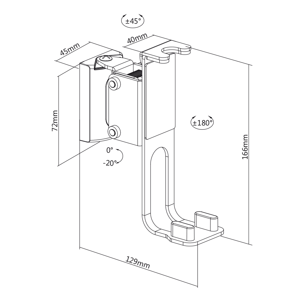 arli mywall lautsprcher SONOS ONE SL Play:1 wandhalterung boxenhalterung lautsprecherhalter boxen box wand halter halterung 2 x set pack Träger neigbar schwenkbar drehbar speaker einstellbar wandhalter weiss weiß wandmontage HS17