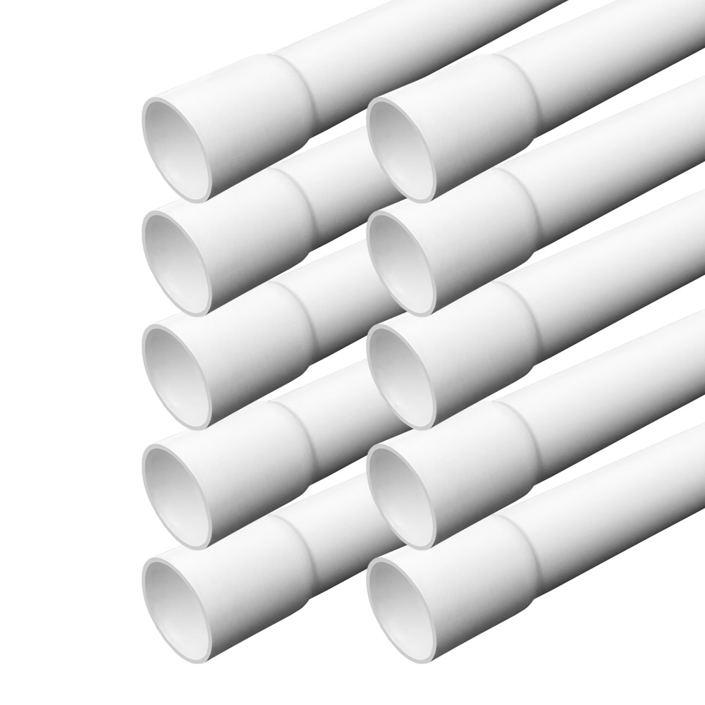 M32-10metre arli pvc rohr kabelrohr kabelkanal leerrohr m32 Installationskanal Wandmontage kunststoffrohr rohre Elektro außen aussen innen wand allzweck Netzwerkkabel Stromkabel elektrokabel elektro leitungen elektroinstallation schelle Industrie klemmschelle