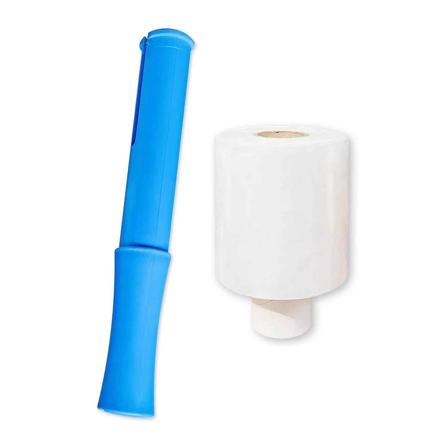 ARLI Stretchfolie Mini 100 mm x 150 m - 20 my Transparent Handstretchfolie inkl. Handabroller