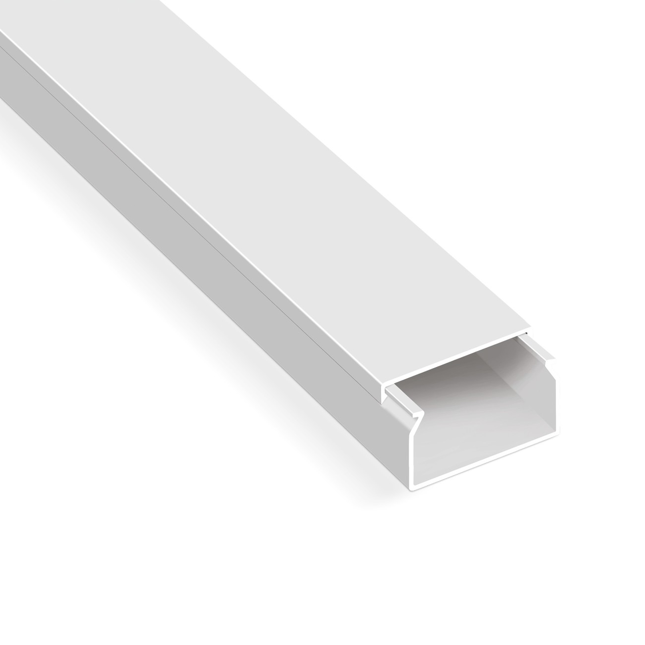 1169-2 ARLI Kabelkanal 30 x 20 mm - 15m Installationskanal selbstklebend TV Bodenlochung weiss weiß grau Wandmontage Deckenmontage kabel kanal kabelkanal elektroinstallation leiste 10x15mm 16x16mm 25x25mm 40x25mm schraubbar PVC Elektro Kanal 30x20mm 30x30mm 60x4