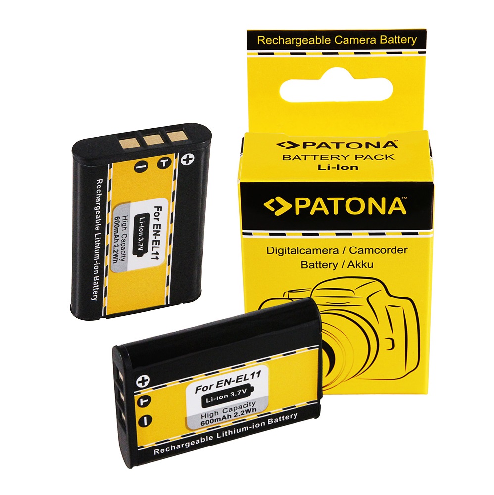 2x Akku für Nikon EN-EL11 Coolpix S550 S560 S-560 S-550 ENEL11 Ricoh R50 DB-80 DB-80
