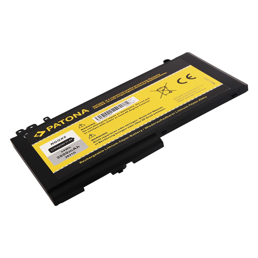 akku Dell E5450 Latitude 3150 3160 E5250 E5450 E5550 6MT4T 8V5GX G5M10 7000 mAh original arli patona ersatzakku laptop notebook ersatz akkus batterie battery 7000mAh