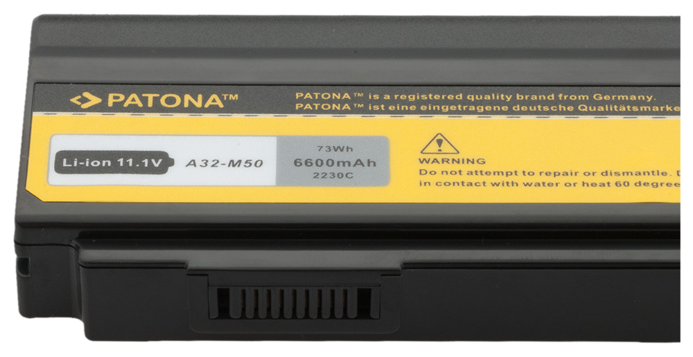 akku Asus A32-M50 A32-N61 M50 G50 G60 N53SV N53SN N53SM N61 N61J N61JQ 4400 mAh original arli patona ersatzakku laptop notebook 15G10N373800 15G10N373830 90NED1B2100Y 90-NED1B2100Y A32M50 A32N61 A32X64 A33-M50 L072051