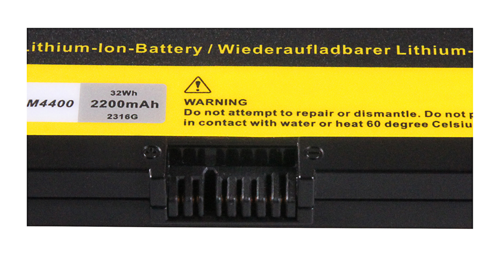 Akku Lenovo IdeaPad Eraser B40 B50 M4400 M4450 N40 N50 V4400 2200 mAh original arli patona ersatzakku laptop notebook 45N1184 45N1185 L12L4E55 L13L4A01 L13M4A01 Touch