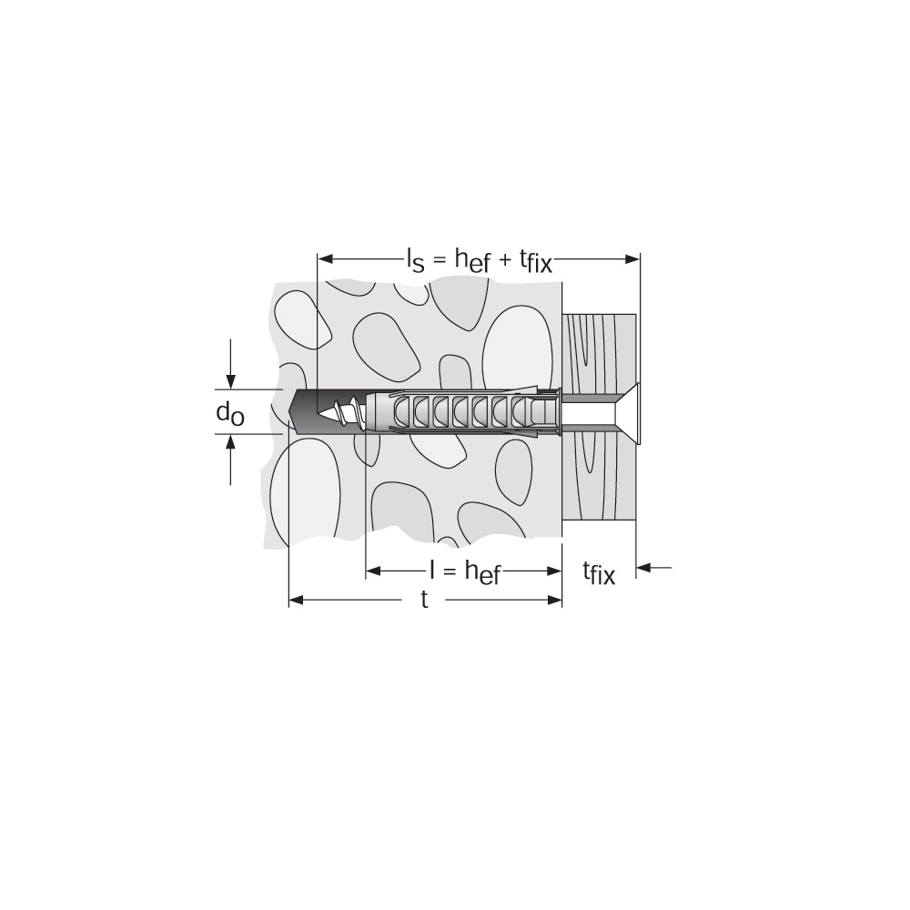 arli dübel universaldübel 10 61 mm 100 x schrauben holzschrauben sechskant 6 kant universal universalschraube bti dresselhaus werkzeug beton porenbeton gips trockenbau schraube set hohlraumdübel duebel rigips bimsstein allzweckdübel