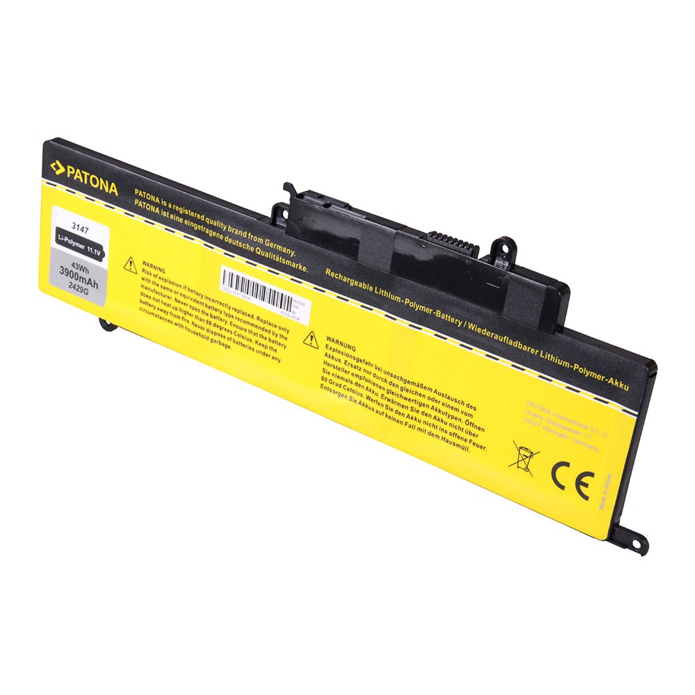 Akku Dell Inspiron 11 3147 3000 11.6 13 7347 04K8YH GK5KY 3900 mAh original arli patona ersatzakku laptop notebook 3900mAh batterie battery