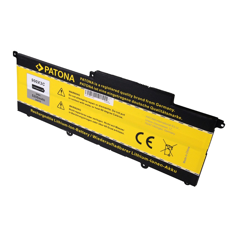 Akku Samsung 900X3C 900X3E NP-900X3B 900X3D AA-PBXN4AR AA-PLXN4AR 5200 mAh original arli patona ersatzakku laptop notebook NP NP 900X3C NP 900X3E NP-900X3B NP-900X3C NP-900X3D NP-900X3ENP470R5E NP510R5E