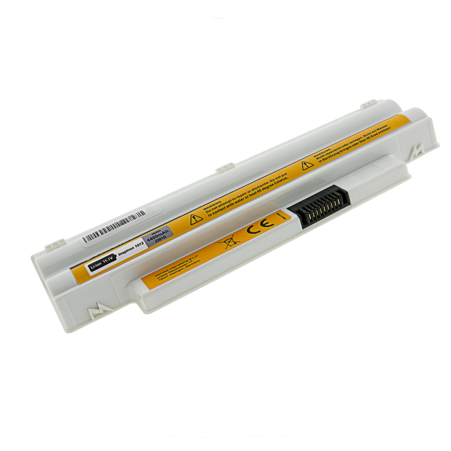 Akku Dell Inspiron 1012 mini 4400 mAh 2T6K2 0VXY21 1JJ15 2T6K2 312-0966 312-0967 original arli patona ersatzakku laptop notebook Batterie Battery 4641012 1012n 1012v im1012 im10121243ibu im1012-1243ibu im1012571obk netbook