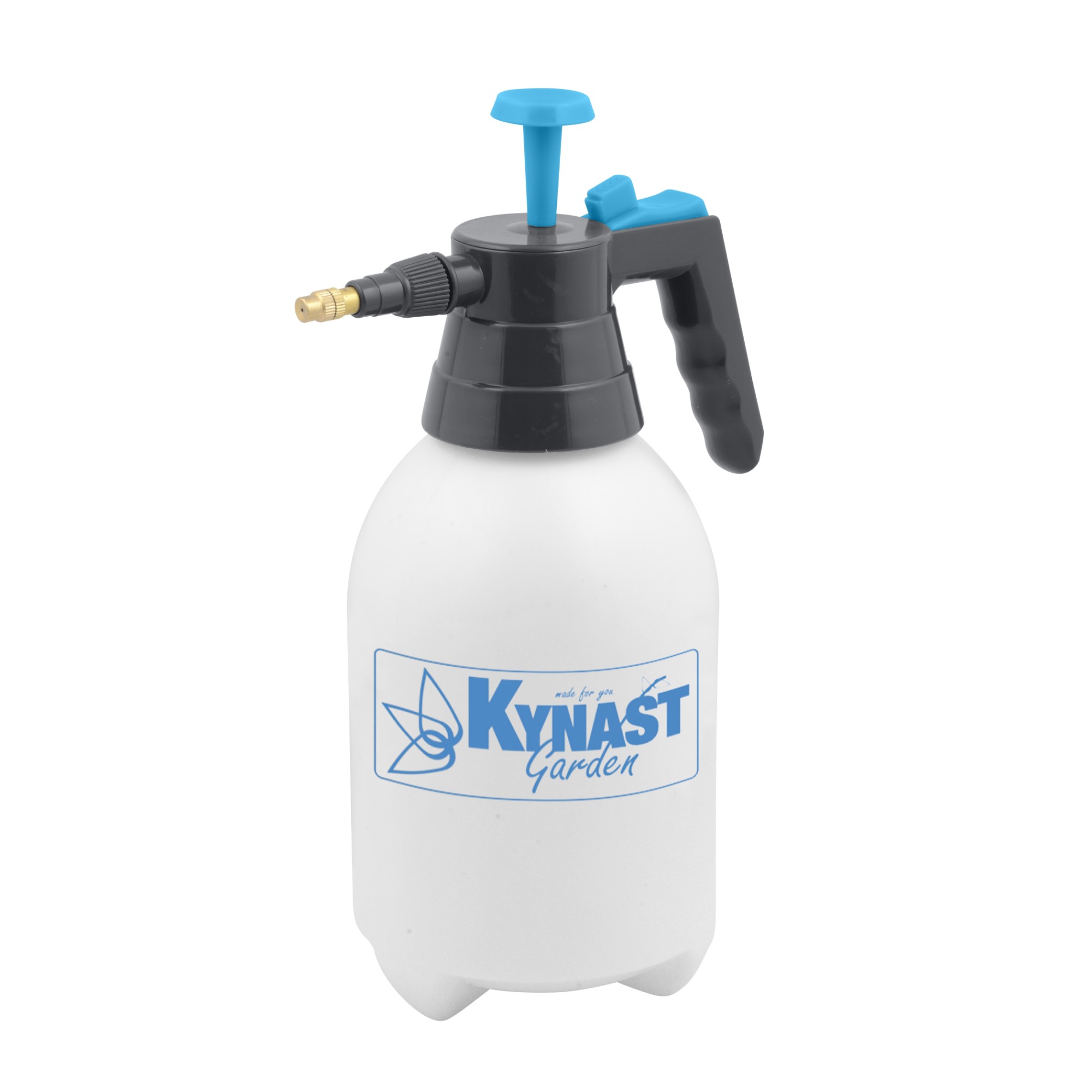 Drucksprüher 2 Liter Handsprüher mit Messingdüse Pumpsprüher Gartenspritze Sprühflasche