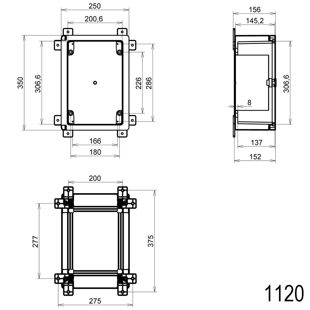 wasserdicht garten industrie außen aussen stromverteiler ip65 aufputz sicherungskasten arli verteiler maschinen schrank industrieschran maschinenschrank feuchtraum outdoor indoor cabinet control box verteilerkasten klemmschiene öl