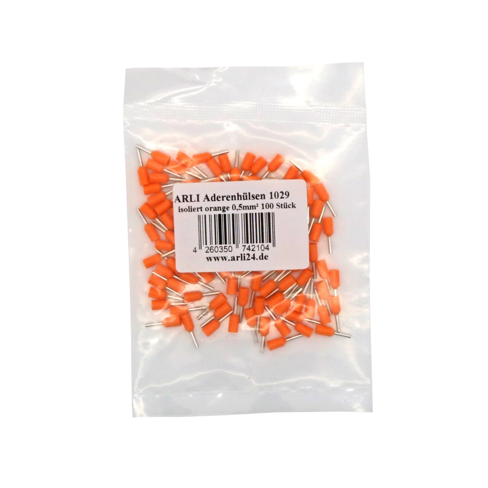 orange-0-5 arli 1200x aderenhülsen isoliert aderendhülse set 0,5 - 4 mm crimpzange handcrimpzange kabelschuhe abisolierzange crimp zange klemmen quetverbinder quetschverbinder schaltschrank werkzeug presszange sortiment
