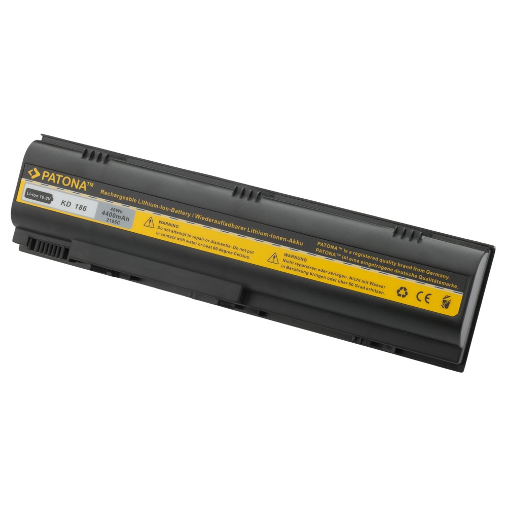 Akku Dell Inspiron 1300 B120 B130 XD187 120L HD438 KD186 UD535 XD184 XD186 4400 mAh original arli patona ersatzakku laptop notebook Batterie Battery CGR-B-6E1XX HD438 KD186 UD535 XD184 XD186 312-0416