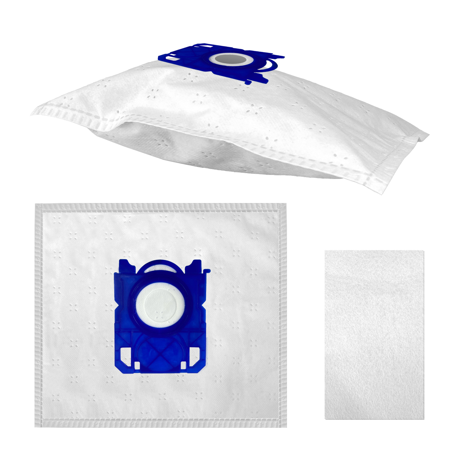 ARLI 10x Staubsaugerbeutel kompatibel mit Philips S-Bag FC 8021 + 1x Filter