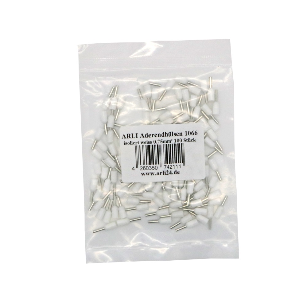 weiss-0-75 arli 1200x aderenhülsen isoliert aderendhülse set 0,5 - 4 mm crimpzange handcrimpzange kabelschuhe abisolierzange crimp zange klemmen quetverbinder quetschverbinder schaltschrank werkzeug presszange sortiment