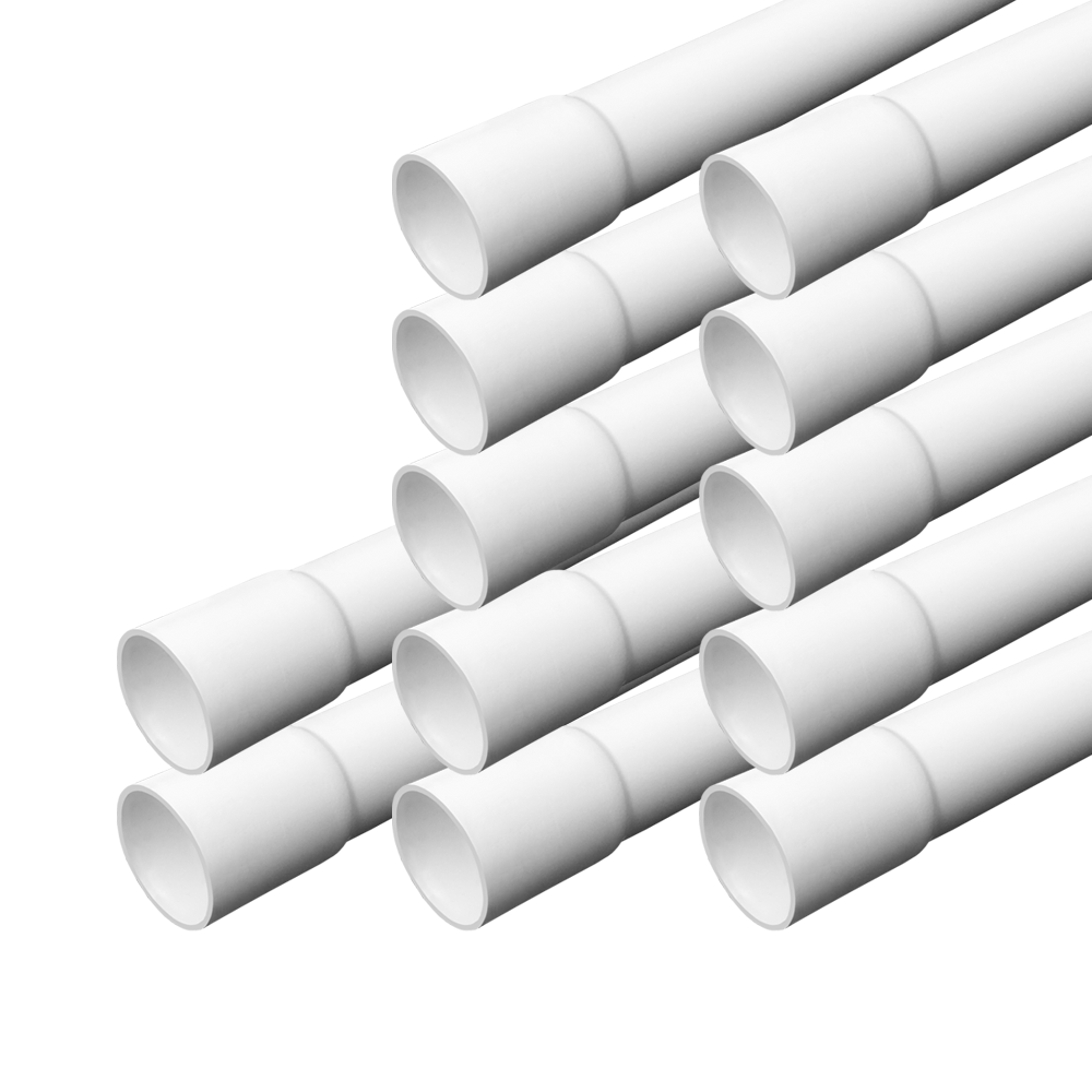 M25-12m arli pvc rohr kabelrohr kabelkanal leerrohr m25 Installationskanal Wandmontage kunststoffrohr rohre Elektro außenwand aussen Innen allzweck Netzwerkkabel Stromkabel elektrokabel elektro leitungen elektroinstallation Garage Keller Industrie garten