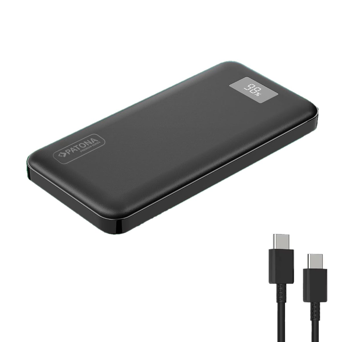 Patona Premium Powerbank Stark 3.0 PD20W 10.000mAh – Leistungsstarkes, Kompaktes Ladegerät