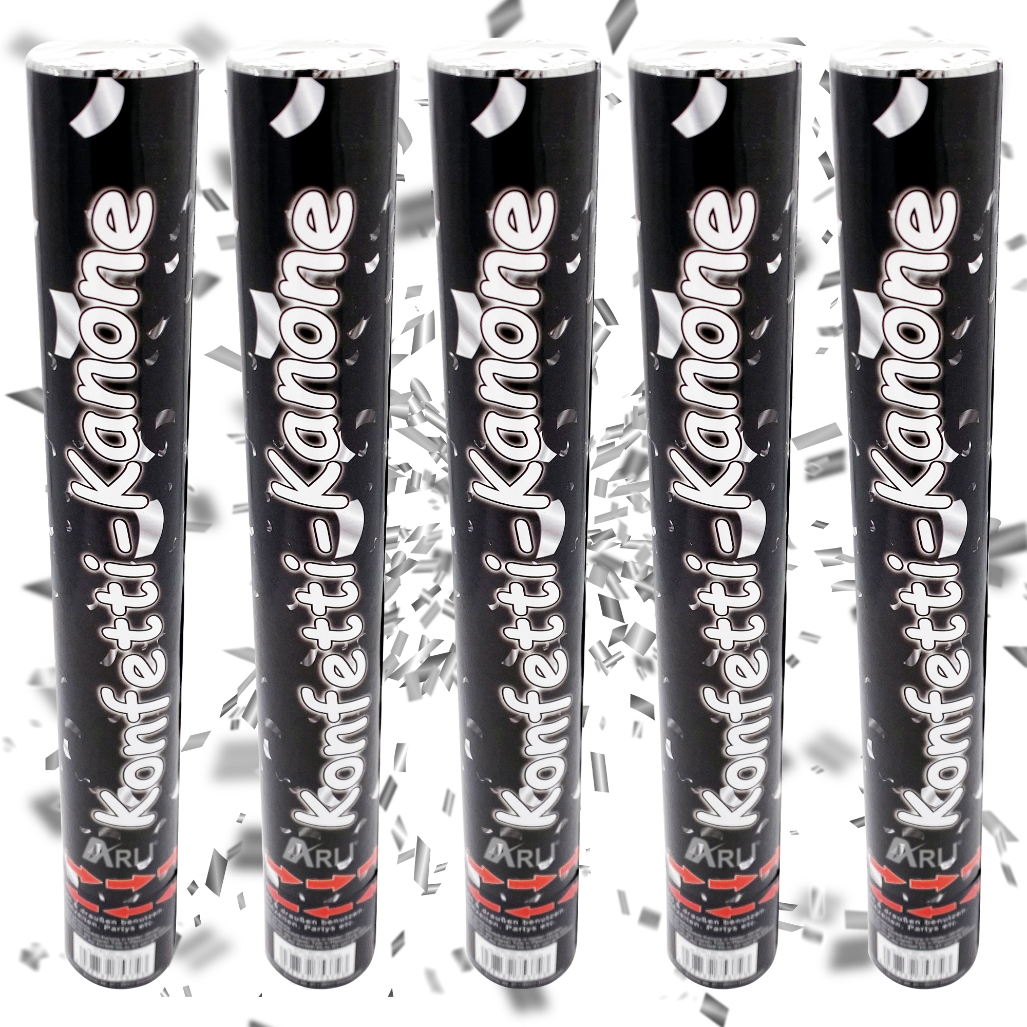 arli_partypopper_5x-Silber-Konfetti