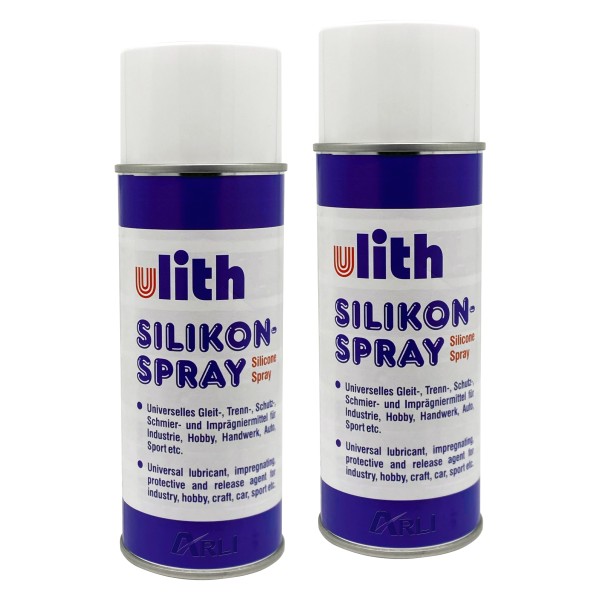 2x Silikon Spray 400ml Universelles Gleitmittel Trennmittel Schmiermittel Schutzmittel