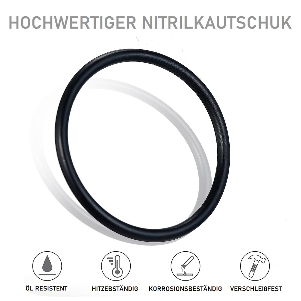 ARLI O-Ring Sortiment 3 - 50 mm 419 tlg Dichtungsringe Gummi Dichtung KFZ  Metrisch
